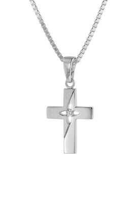 trendor 48849 Kreuz Anhänger mit Kette