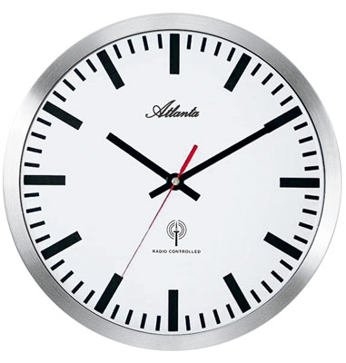 Atlanta 4371/B Funk-Wanduhr