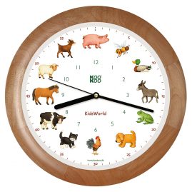 KooKoo KIW4000W Wanduhr Kids World