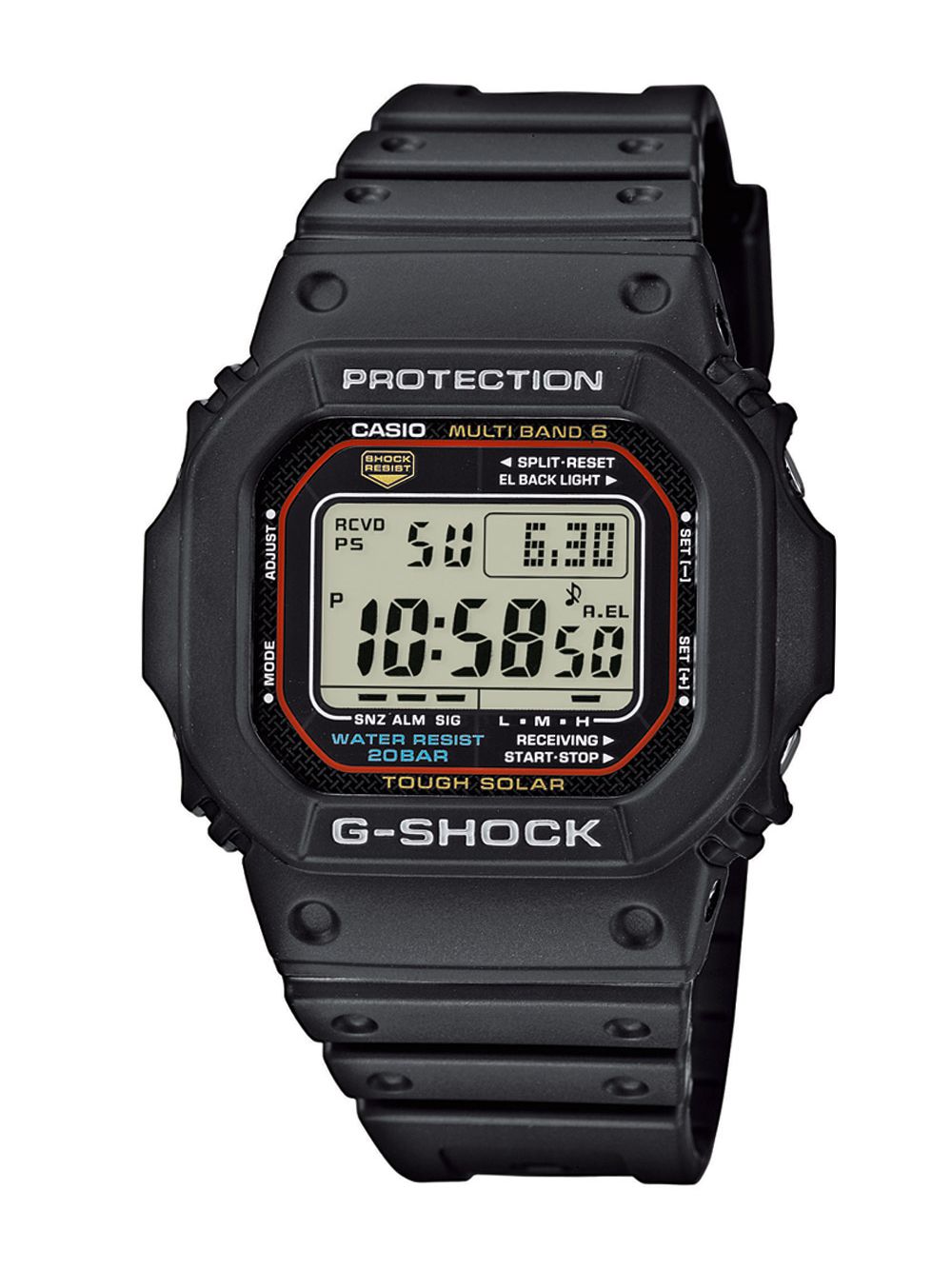 Back Home Casio G-Shock Watches GW-M5610-1ER G-Shock Radio Solar Watch