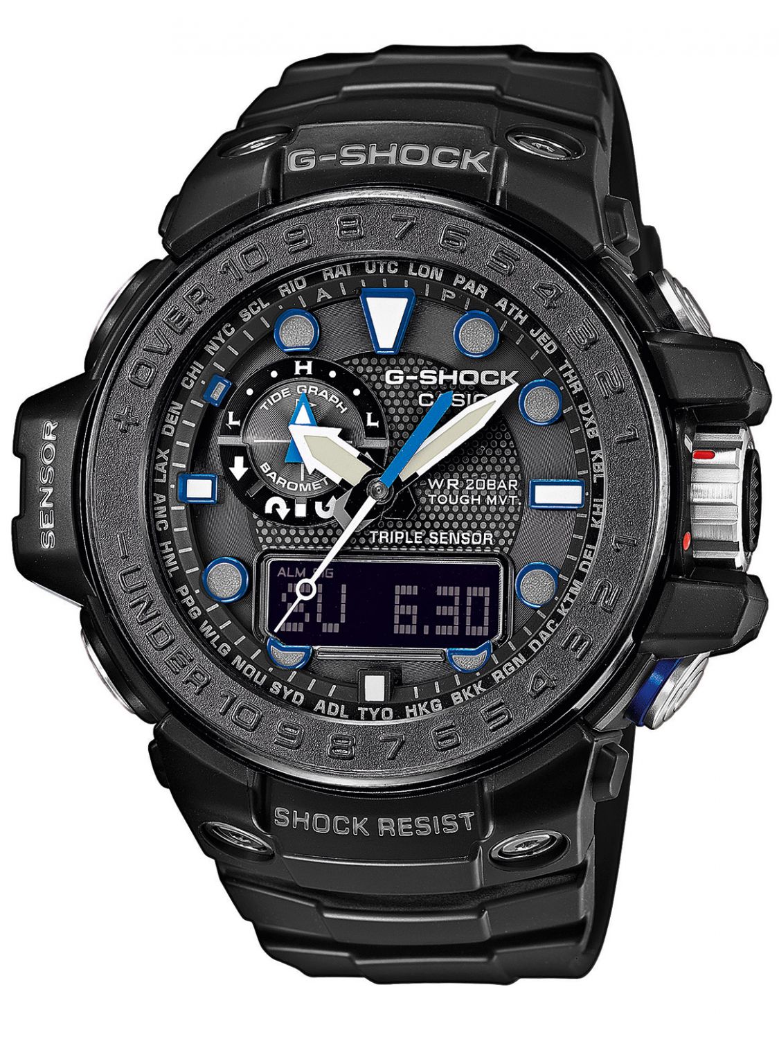 Watches Casio G-Shock Watches GWN-1000C-1AER G-Shock Radio-Controlled ...