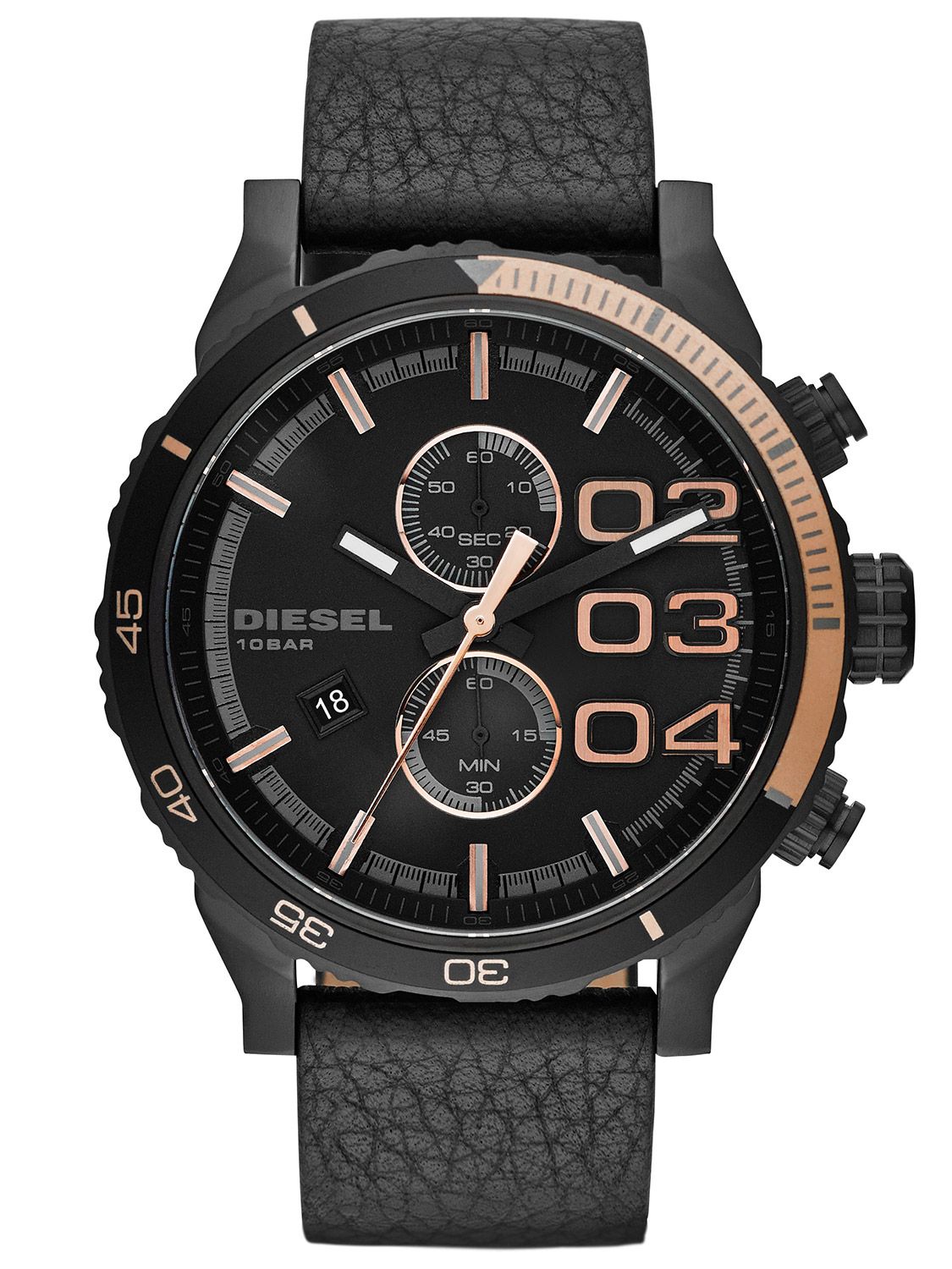 Back Home Diesel Men's Watches DZ4327 Double Down Mens Chronograph